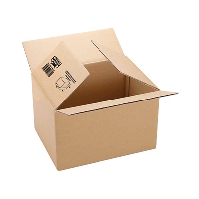 Varios 119699 Caja De Embalaje Fabricada En Carton Corrugado Con Canal Doble De 5 + 3 Mm. Ligera Y Resistente. Medidas: 600 X 500 X 500 Mm.