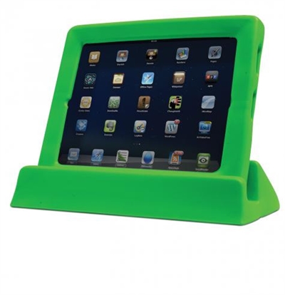 Varios CKP-YUP004 Nuestro nuevo YUP YUP-es el accesorio perfecto para niños y adultos por igual! Elige la máxima protección para tu valioso iPad. Fácil de coger, duradero, ligero y fácil de sostener. Seguro: no contiene tóxicos, látex ni plomo y está libre de PVC. Protege contra los gérmenes y las manchas.Fácil acceso a los puertos y funciones. Fácil de limpiar. Soporte incluido que hace que sea versátil para ver y escribir. Compatible con iPad 2 y Nuevo iPad.