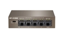 Varios S1105-4-PWR-H - IP-COM Networks F1105P-4-63W. Tipo de interruptor: No administrado. Puertos tipo básico de