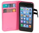 Varios WB-M30WP-PK - FUNDA WAZZABEE PARA IPHONE 5 POLIPIEL, MARCO INTERIOR PLASTICO, CIERRE MAGNETICO, ROSA (WB