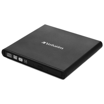 Verbatim 98938 Verbatim Grabadora Y Lector Externo De Cd/Dvd Slimline Compatible Con La Tecnología De Archivado Mdisc Alimentación A Través Del Puerto Usb 2.0 Grabadora Externa De Cd/Dvd Compacta Y Liviana Ideal Para Usar Con Una Computadora Portátil O Ultrabook Totalmente Compatible Con La Tecnología De Archivado Mdisc? Alimentación A Través Del Puerto Usb Sin Necesidad De Un Adaptador De Alimentación Que Ocupa Espacio Incluye El Software Nero Burn & Archive*