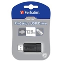 Verbatim 49071 - 128G Usb Storengo Pinstripe Negro - Interfaz: Usb 2.0; Capacidad: 128 Gb; Velocidad Lectur