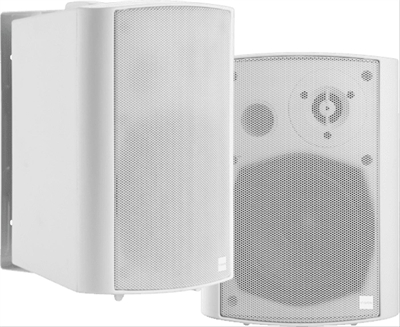 Vision SP-1900P Par de altavoces de pared activos profesionales de 5,25 de VISION - GARANTÍA DURANTE TODA LA VIDA ÚTIL DEL PRODUCTO - 2 × 30 W (Programa) - Bluetooth - RS-232 - Bluetooth (se puede desactivar), 1 miniconector, 1 entrada de RCA de audio doble (sumada) - S