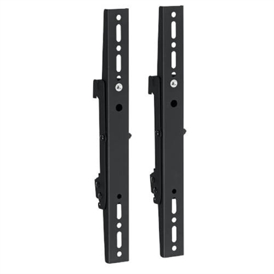 Vogels PFS3204 Las bandas para interfaces de pantalla PFS 3204 forman parte del sistema modular Connect-it, con el que se puede crear una solución personalizada para montar una pantalla.Las bandas PFS 3204 son aptas para pantallas de hasta 160 kg, con un ajuste vertical máximo de 400 mm. Las principales características de estas bandas son su capacidad de inclinación y nivelación y unas correas que tienen que se pueden desenganchar (para montaje en la pared). Estas bandas se deben combinar con las barras de interfaz PFB 34xx de Connect-it.