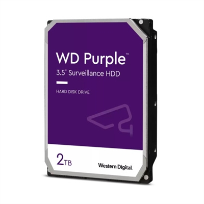 Western-Digital WD23PURZ CARACTERÍSTICASTamaño del HDD: 3.5''Capacidad del HDD: 2 TBInterfaz: SATATipo: Unidad de disco duroComponente para: Sistema de vigilanciaFuncionamiento 24/7: SiNúmero máximo de cámaras soportadas: 64Límite de tasa de carga de trabajo: 180 TB/añoNivel de ruido ( reposo): 21 dBTiempo medio entre fallos: 1000000 hCONTROL DE ENERGÍAConsumo de energía (lectura): 3,8 WConsumo de energía (escritura): 3,8 WConsumo de energía (espera): 3,2 WPESO Y DIMENSIONESAncho: 101,6 mmAltura: 26,1 mmProfundidad: 147 mmPeso: 450 gEMPAQUETADOCantidad: 1DATOS LOGÍSTICOSCódigo de Sistema de Armomización (SA): 84717050