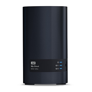 Western-Digital WDBVBZ0000NCH-EESN Mantenga su contenido multimedia a salvo en un único lugar con esta solución de almacenamiento en red (NAS) de alto rendimiento y acceda de una manera segura desde cualquier lugar. Con My Cloud EX2 Ultra, podrá sincronizar automáticamente el contenido de todos los ordenadores, compartir archivos y carpetas fácilmente y disfrutar de múltiples opciones de copia de seguridad para que pueda crear su propio sistema personalizado con facilidad.Mejorado para un alto rendimientoCon el eficaz procesador Marvell ARMADA 385 de dos núcleos a 1,3 GHz, obtendrá velocidades de transferencia ultrarrápidas para una transmisión de alto rendimiento y sin interrupciones. También dispone de 1 GB de memoria DDR3, que le permitirá realizar varias tareas a la vez con facilidad.Acceso desde cualquier lugarProteja sus fotos, vídeos, música y documentos en un único sitio y con MyCloud.com o la aplicación móvil My Cloud podrá acceder al contenido y compartirlo desde cualquier lugar.Contenido sincronizadoSincronice de forma automática sus archivos y contenidos multimedia entre sus ordenadores y su My Cloud con WS Sync. Podrá estar tranquilo porque su contenido siempre estará actualizado y accesible desde todos sus dispositivos.Compartir es más sencilloComparta archivos o carpetas con sus amigos y familiares de modo que puedan cargar o descargar contenido desde My Cloud. También puede compartir un enlace privado a una carpeta para proporcionar acceso de lectura y escritura a los usuarios y permitirles colaborar con facilidad.Copia de seguridad personalizadaCon el software de copia de seguridad WD SmartWare Pro, los usuarios de Windows pueden decidir cuándo y dónde almacenar su contenido y los usuarios de Mac tienen acceso completo a Apple Time Machine para realizar una copia de seguridad personalizada. Puede incluso realizar una copia de seguridad de sus datos automáticamente en otro dispositivo NAS My Cloud o en cualquier servicio en la nube compatible.Cifrado de volúmenesEquipado con el cifrado de volúmenes AES de 256 bits, podrá almacenar archivos en toda su red de manera segura. Independientemente del sistema operativo, su contenido estará protegido.Varias opciones de RAIDCon los ajustes de RAID de My Cloud EX2 Ultra, podrá personalizar su sistema con la configuración que más le convenga. Utilice RAID 0 para un mejor rendimiento, RAID 1 para tener un duplicado de los datos o JBOD y concatenación para otras configuraciones que no sean de RAID.Transmisión de contenido multimedia mediante PlexCon el servidor multimedia Plex, todo su contenido HD estará organizado y preparado para transmitirlo. Da igual que esté en un ordenador, un dispositivo móvil, una videoconsola u otro reproductor multimedia, porque Plex mantiene a punto su contenido multimedia.