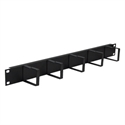 Wp WPN-ACM-101-B - Panel horizontal de gestión del cableado estándar de 19'', 1 unidad