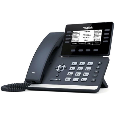 Yealink-Telefonia YEA_T53W T53w Teléfono Dise O 12 Cuentas Sip Con Poe Sin Psu - Número De Puertos Red: 2; Puertos Usb: Sí; Conformidad Voip: Sip; Wireless: No; Tecnología: Ip