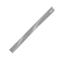 Yosan 3034E4N16/100R - Espiral Metalica Para Encuadernaciones De 64 Perforaciones Y Hasta 140 Hojas A4. Diametro 