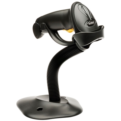 Zebra LS2208-SR20007R-UR Scanner Ls2208 Negro Con Cable Usb Y Stand - Posicionamiento: Orientable; Tecnologia De Lectura: Laser; Tipologia De Códigos Leidos: 1D / Codigos Lineares; Wireless: No; Interfaces Respaldadas: Emulacion Teclado / Ibm 46Xx / Rs232 / Usb