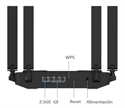 Zte E3330 - ZTE E3330. Banda Wi-Fi: Doble banda (2,4 GHz / 5 GHz), Estándar Wi-Fi: Wi-Fi 6 (802.11ax),