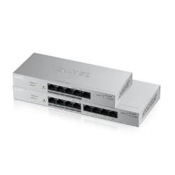 Zyxel GS1200-8HPV2-EU0101F Zyxel Gs1200-8Hp 8 Port Gigabit Poe Webmanaged Switch 4X Poe 60  Watt - Puertos Lan: 8 N; Tipo Y Velocidad Puertos Lan: Rj-45 10/100/1000 Mbps; Power Over Ethernet (Poe): Sí; Gestión: Smartmanaged; No. Puertos Uplink: 0; Soporte Routing: No; No. Puertos Poe: 4