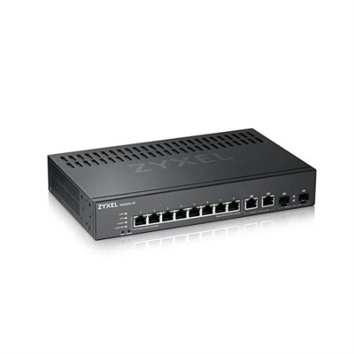 Zyxel GS2220-28HP-EU0101F Zyxel GS2220-28HP-EU0101F. Tipo de interruptor: Gestionado, Capa del interruptor: L2. Puertos tipo básico de conmutación RJ-45 Ethernet: Gigabit Ethernet (10/100/1000), Cantidad de puertos básicos de conmutación RJ-45 Ethernet: 24. Tabla de direcciones MAC: 16000 entradas, Capacidad de conmutación: 56 Gbit/s. Estándares de red: IEEE 802.1D,IEEE 802.1Q,IEEE 802.1ab,IEEE 802.1p,IEEE 802.1s,IEEE 802.1w,IEEE 802.1x,IEEE.... Energía sobre Ethernet (PoE). Montaje en rack