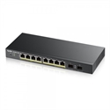 Zyxel GS1900-8HP-EU0103F - Zyxel Gs1900-8Hp 8-Puertos Gbe L2 Poe Switch Gestionable 802.3At  Escritorio Sin Ventilado