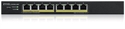 Zyxel GS1915-8EP-EU0101F - Zyxel GS1915-8EP. Tipo de interruptor: Gestionado, Capa del interruptor: L2. Puertos tipo 