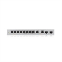 Zyxel XGS1010-12-ZZ0101F - Zyxel XGS1010-12. Tipo de interruptor: No administrado. Puertos tipo básico de conmutación